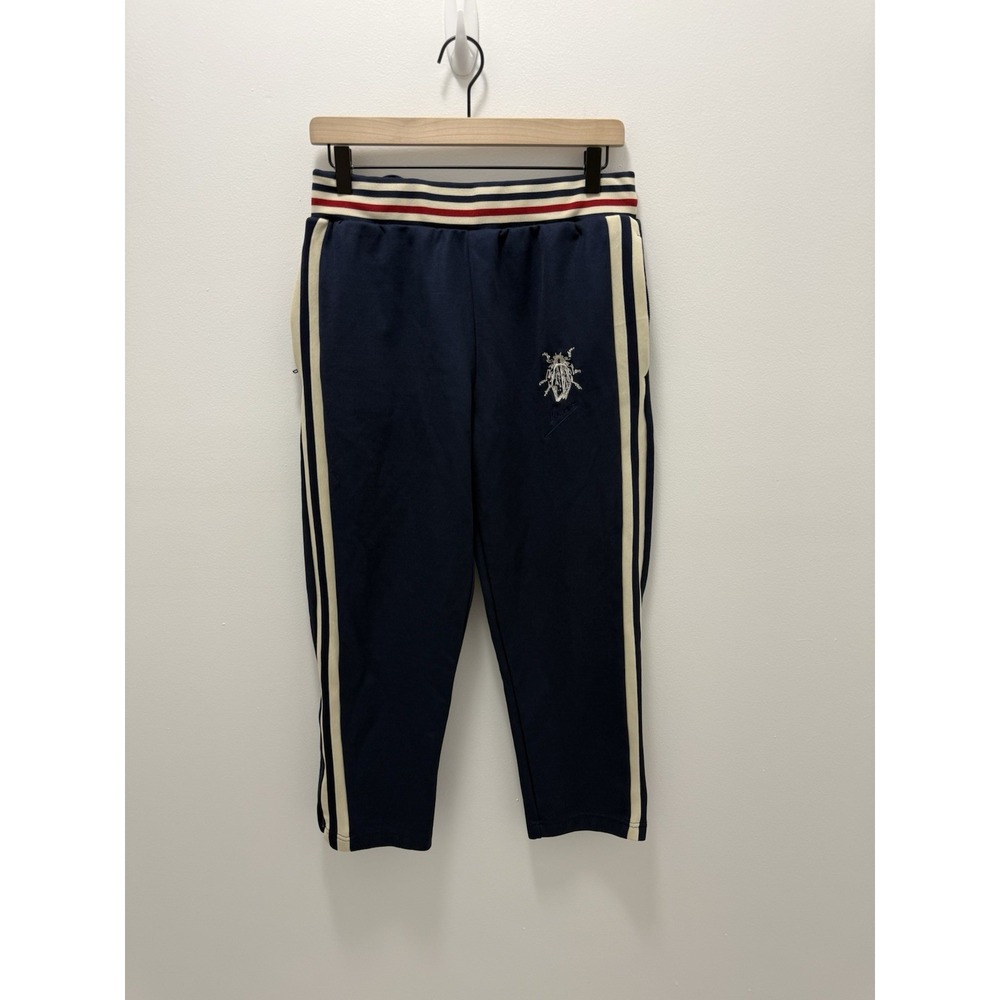Shoe Palace x Van Gogh Museum Beetle Track Pants Men Navy Striped Rare Small
